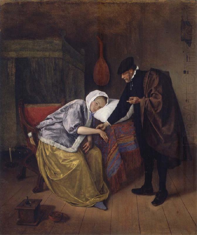 Jan Steen The Sick woman china oil painting image